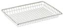 Tablecraft Stainless Steel Wire Rectangular Serving Basket, 9 x 7 x 1.125 inch