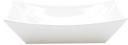 Tablecraft Better Burger Collection White Melamine Fry Basket, 9.25 x 6.5 x 1.875 inch
