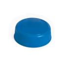 Tablecraft InvertaTop 2.3125 inch Polyethylene Blue 53 mm End Cap for Squeeze Bottles, 12 count