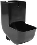 Tablecraft Black 1.25 Pint Insert for First In First Out Garnish Station