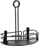 Tablecraft Versa Rack Black Powder Coated Metal Half Rack, 8.5 x 5 inch -- 2 per case.