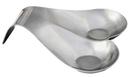 Tablecraft Stainless Steel Double Spoon Rest, 8.5 x 7 x 2 inch -- 12 per case