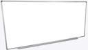 Luxor White Wall Mounted Magnetic Whiteboard, 96 x 40 inch Height