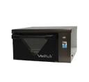 Cadco VariKwik Stainless Steel Charcoal Small Size 120 Volt Heavy-Duty Fast Cooking Multi-Technology Oven, 24 x 12 1/2 x 23 3/4 inch