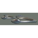 Winco Chrome Plated Wire Shelf Post, 34 inch -- 4 per case.
