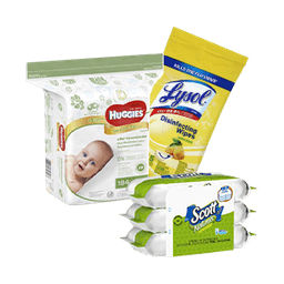 Contains 326 Cleaning Wipes products