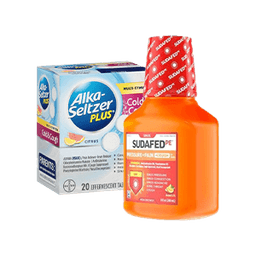 Contains 130 Cold Relief products