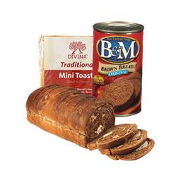 Contains 299 Baked Breads products