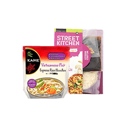 Contains 100 Asian Noodles products