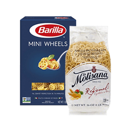 Contains 28 Italian Pasta products