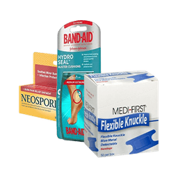 Contains 298 First Aid Materials products
