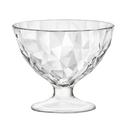 Diamond Glass 8 Ounce Junior Dessert, 12 count