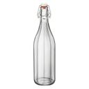 Oxford Glass 1 Quart Swing Top Bottle, 6 count
