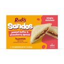 Peanut Butter and Strawberry Spread Sandos