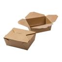 Number 8 Kraft Folded Takeout Box