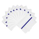 Microfiber Ribbed Bar Mop with Blue Center Stripe