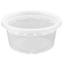 Clear Polypropylene Deli/Soup Takeout Container 8 Ounce