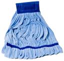 Blue Microfiber Tube Mop Head 14 Ounce