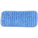 Blue Microfiber Scrubbing Wet Mop Pad 13 inch