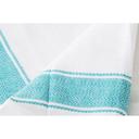 Green Herringbone Stripe Kitchen Towel