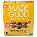 Organic Banana Chocolate Chip Baked Oat Cup