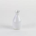 American Metalcraft White Prestige Bud Vase Jug, 2 x 3 7/8 inch