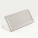 American Metalcraft Rectangular Ceramic Card Sign, 2 1/2 inch