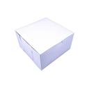 White Kraft Paper Bakery Box with Lock Corner