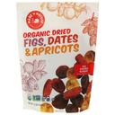 Organic Dried Figs Dates and Apricots