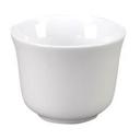 White 4.5 Ounce Rolled Edge Chiese Tea Cup