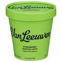 Strawberry Matcha Latte Ice Cream