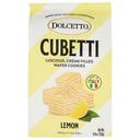Cubetti Lemon Crème Filled Wafer Cookies