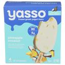 Pineapple Coconut Greek Yogurt Bar