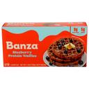 Blueberry Protein Waffles