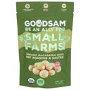 Organic Small Farms Dry Roasted and Salted Macadamia Nuts