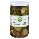 Crisp Garlic Deli Style Dill Pickle Chips