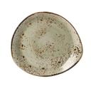 Craft Green Alumina Vitrified 12 inch FreeStyle Plate, 12 count