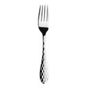 Crystal 18/0 Stainless Steel 7 1/8 inch Dessert/Salad Fork, 12 count