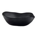 Marisol Black 12 Quart Melamine Salad Bowl, 4 count