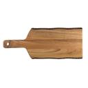 Rustic Edge Acacia Wood 16 x 6.5 inch Serving Board, 6 count