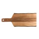 Rustic Edge Acacia Wood 20 x 8 inch Serving Board, 6 count