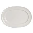 Stratford Alpha-Ceram 14.125 inch Rimmed Platter, 6 count