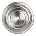 Stainless Steel 10.625 inch Round Plate Cover for Monaco Flat Rim Plate, 24 count