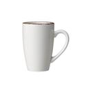 Brown Dapple Alumina Vitrified 10 Ounce Quench Mug, 24 count