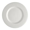 Willow Alumina Vitrified 8 inch Mid Rim Plate, 24 count