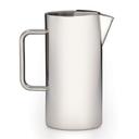 18/10 Stainless Steel Water Pitcher with Ice Guard, 64 Ounce Capacity