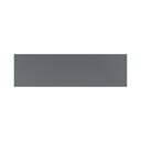 Fusion Buffet Black Glass Rectangle Tile, 24 x 7 inch