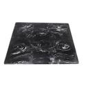 Fusion Buffet Grey Marble Resin Square Tile, 14.0 x 14.0 inch