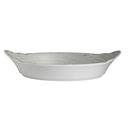 Pompeii Stone 1.25 Quart Melamine Oval Eared Dish, 4 count