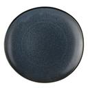 Potter's Collection 9.25 inch Storm Porcelain Organic Coupe Plate, 24 count